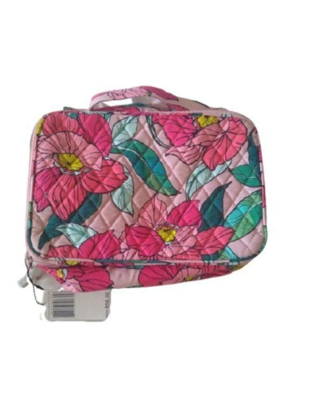 Vera Bradley Large Brush Blush Makeup Case